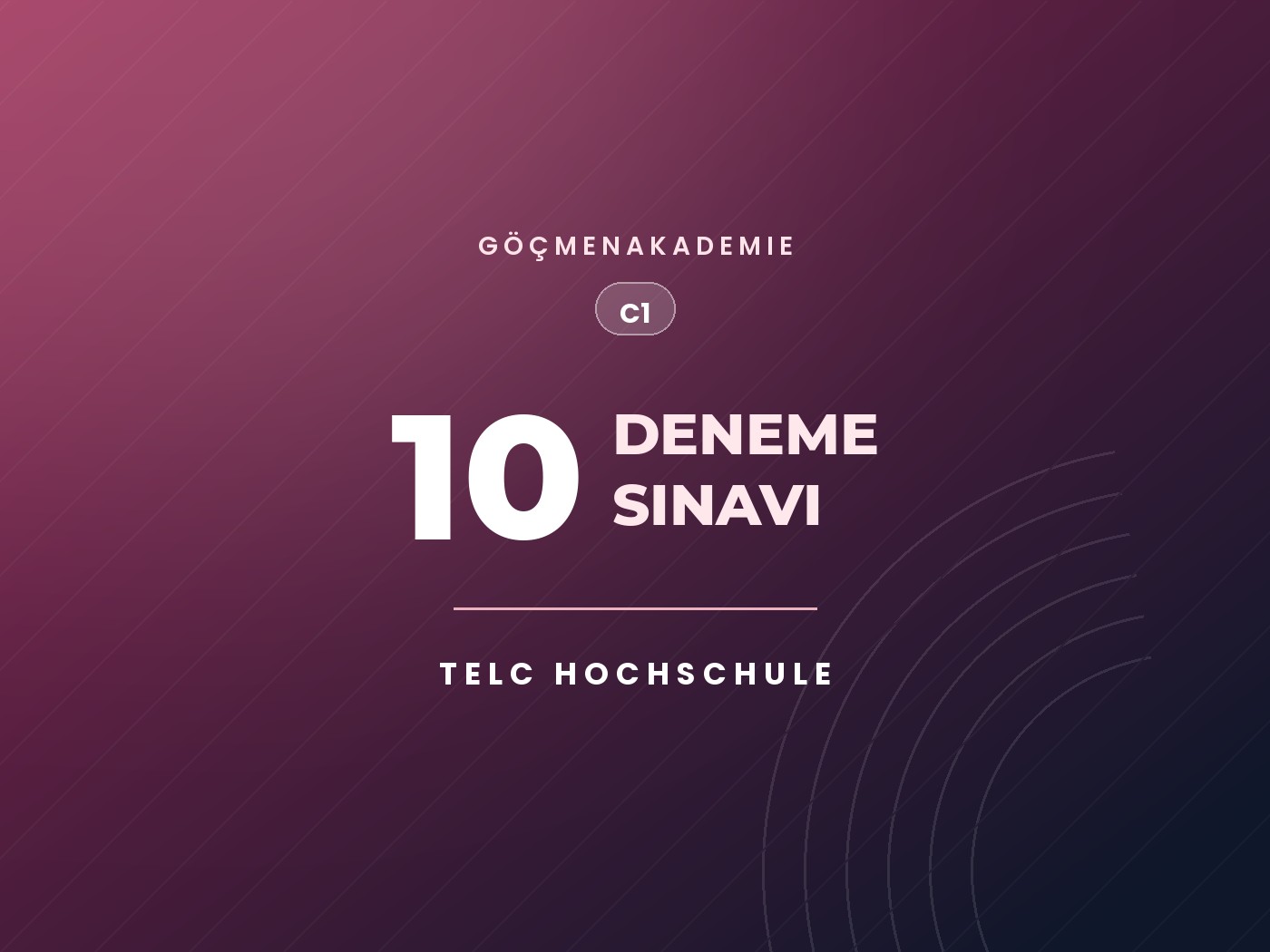 Telc Hochschule — 10 Deneme Sınavı