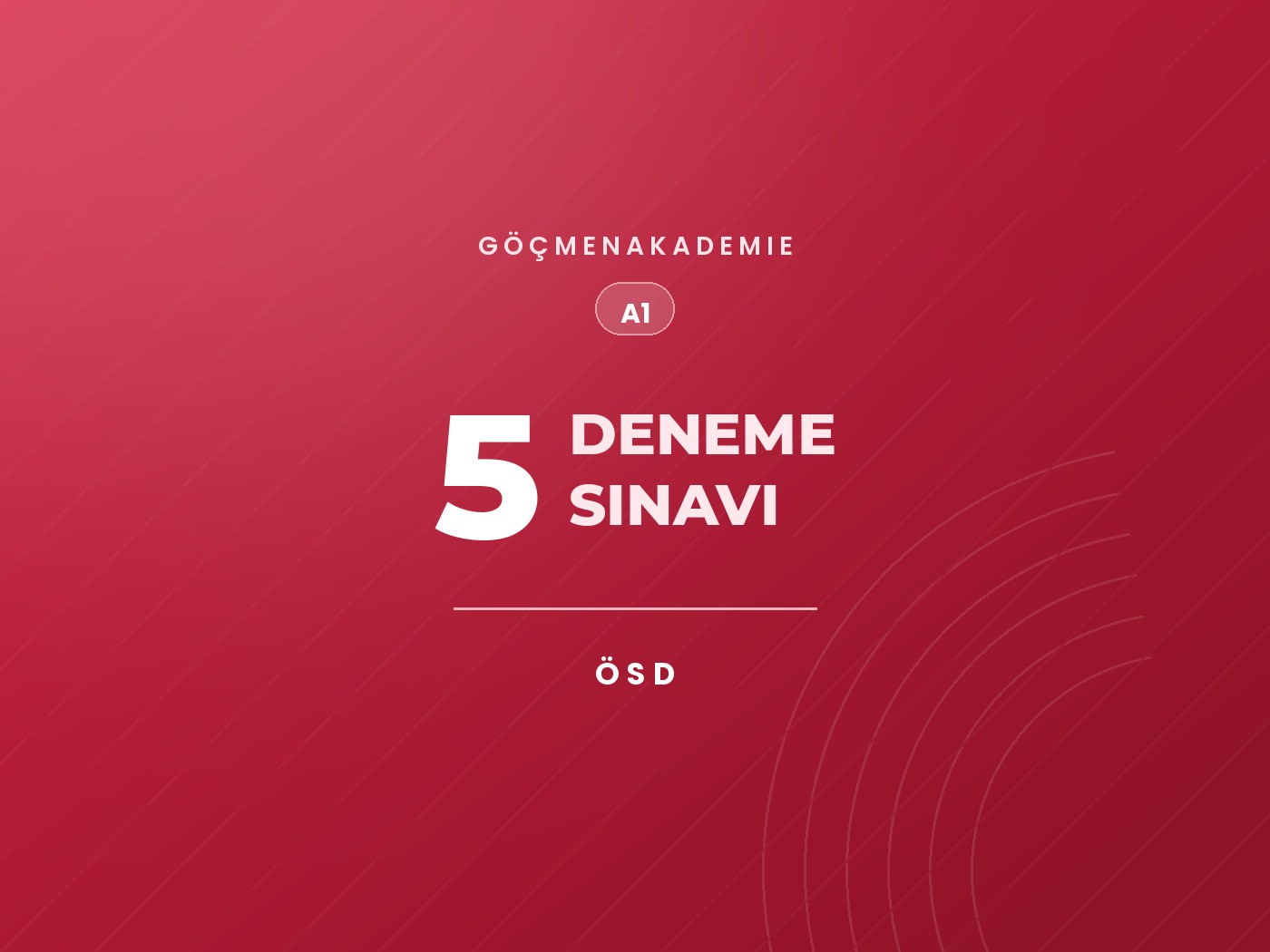 ÖSD — 5 Deneme Sınavı