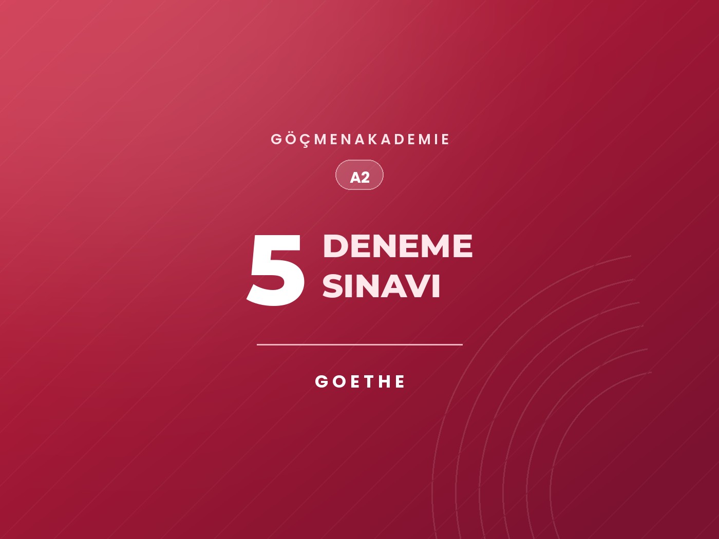 Goethe — 5 Deneme Sınavı