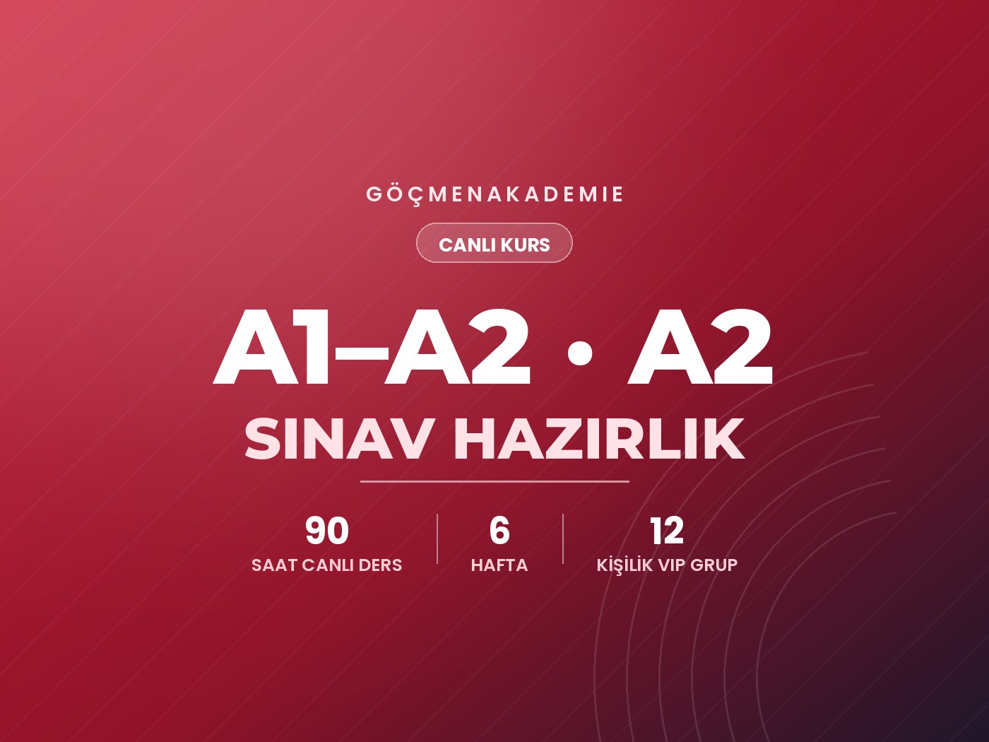 A1-A2 ve A2 Sınav Hazırlık